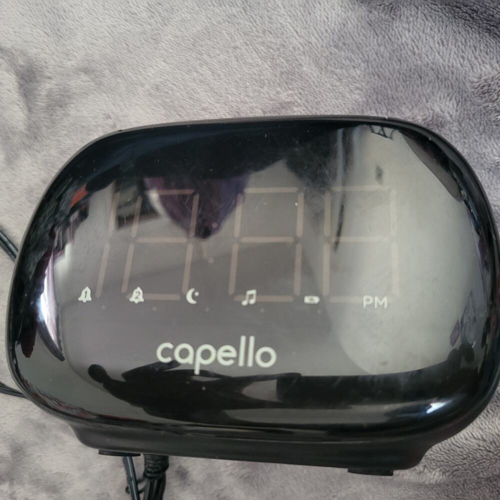 Set of 2 World Travel Clock Currency Converter Worldtime & Plug In Digital Clock